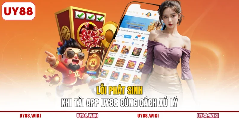 Lỗi phát sinh khi tải app UY88 cùng cách xử lý